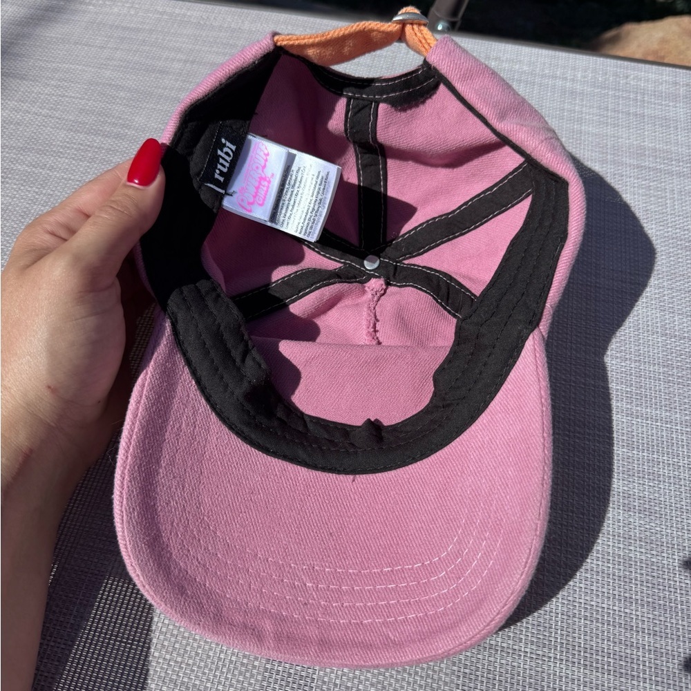 Power Puff Girls Pink Adjustable Baseball Hat Cartoon Network Official Licensed - Picture 6 of 6